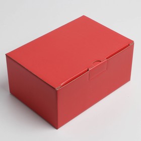 Коробка подарочная складная, упаковка, «Красная», 26 х 19 х 10 см