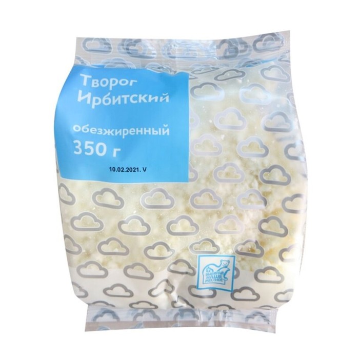 

Творог ИРБИТСКИЙ 5% 350г