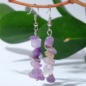 

Серьги крошка "Аметист" 3см