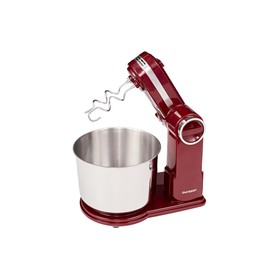 

Миксер Oursson SM3302/DC, стационарный, 300 Вт, 3,5 л, 6 скоростей, 4 насадки, красный