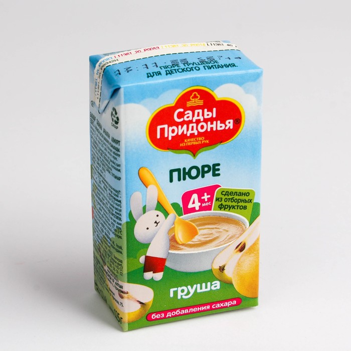

Пюре Сады Придонья груша 125г