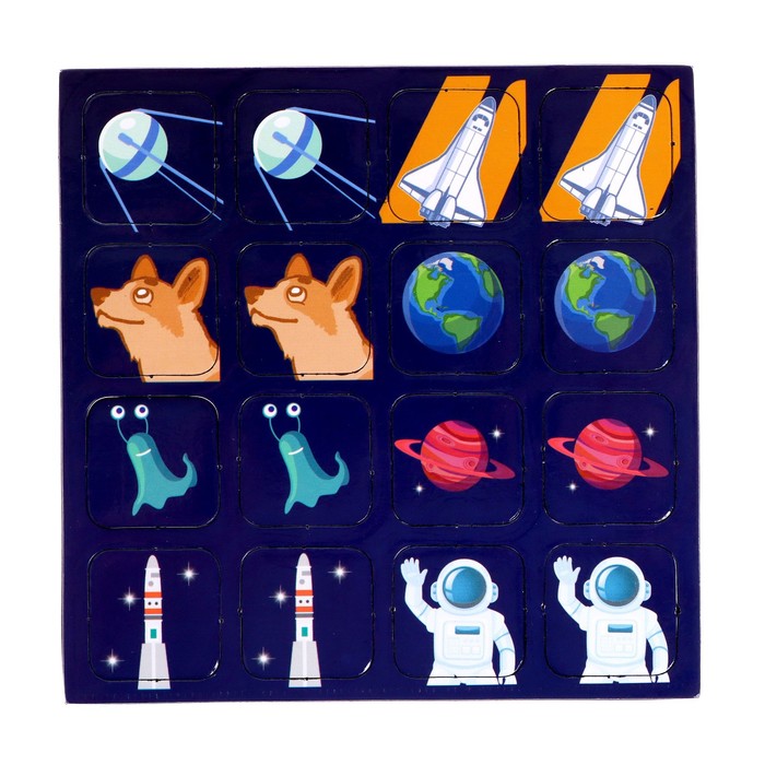 Настольная игра «Космомемо» 7338629