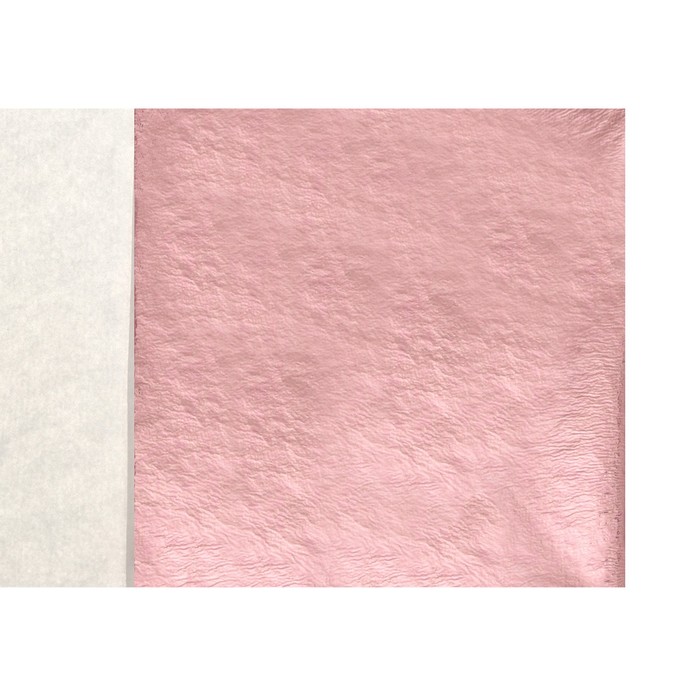 Поталь в книжке 8 х 8,5 см, 100 листов, фольгированная розовая поталь в книжке 14 х 14 см 25 листов розовая золотистая 1 набор