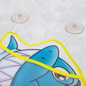 Сетка для хранения игрушек в ванной "Акула" от Сима-ленд