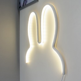 

Ночник "Зайка" LED 5вт 3000К-6000К USB белый 2х30х30 см
