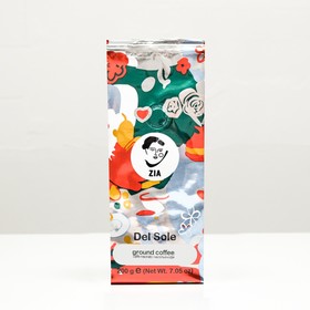 

Кофе ZIA Del Sole, молотый, упаковка 200 г