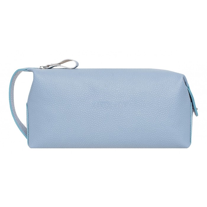фото 0-771 косметичка сумочка, отдел на молнии, цвет голубой 25х12х9см franchesco mariscotti