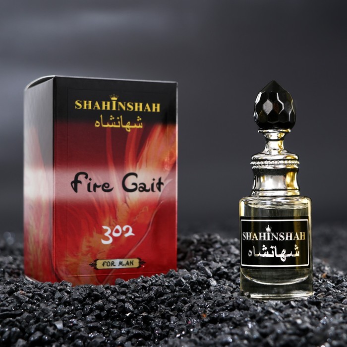 Арома-масло для тела мужское серия “Shahinshah” Fire Gait, 10 мл