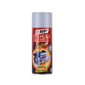 

Аэрозольная краска Body температурная Т418, серебро, 0,4 л