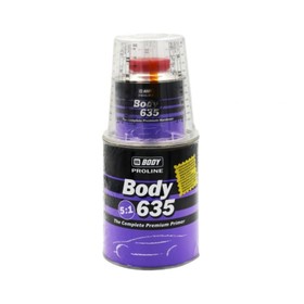 

Грунт HB BODY PROLINE 635, серый, 0,8 л + Отвердитель HB BODY PROLINE 635, 0,16 л