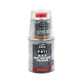 

Грунт BODY P411 WET ON WET черный, 1 л + Отвердитель BODY H729, нормальный, 0,25 л