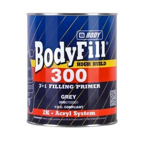 

Грунт-наполнитель Body 300, серый, 1 л + Отвердитель BODY H725, 0,33 л