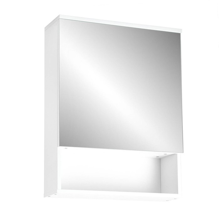 Набор мебели Вега 55: шкаф-зеркало + тумба с раковиной