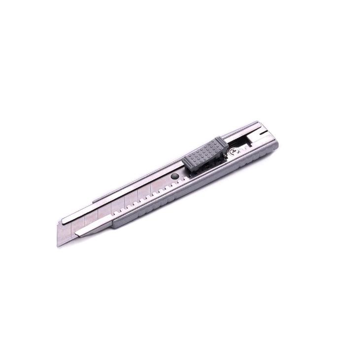 фото Нож универсальный harden 570306, пластик, выдвижное лезвие, 18 мм