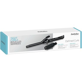 

Плойка Babyliss C271E, 25 Вт, кератиновое покрытие, d=16 мм, шнур 1.8 м, чёрная