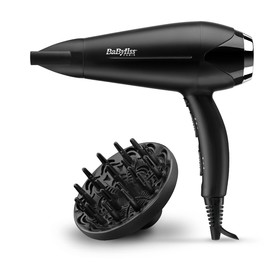 

Фен Babyliss D572DE, 2200 Вт, 2 скорости, 3 температурных режима, чёрный