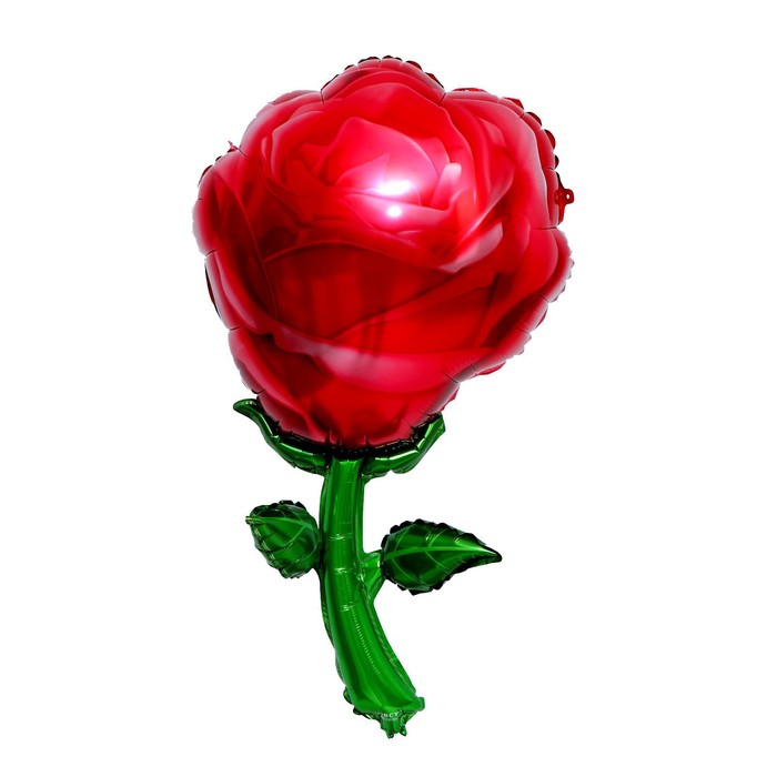 Шар фольгированный 28 «Роза» шар фольгированный 28 букет ромашек