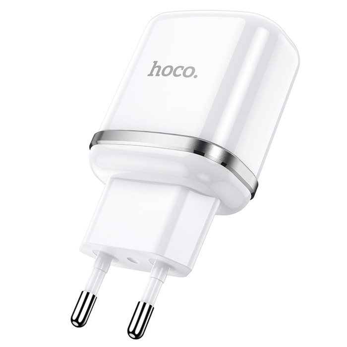 Сетевое зарядное устройство Hoco N4, 2 USB - 2.4 А, белый