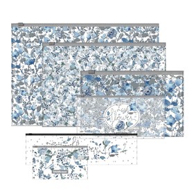 

Набор из 6 папок-конвертов на ZIP-молнии, ErichKrause Frozen Beauty, микс (А4, В5, С6, Travel, 230x70mm, Card Size)