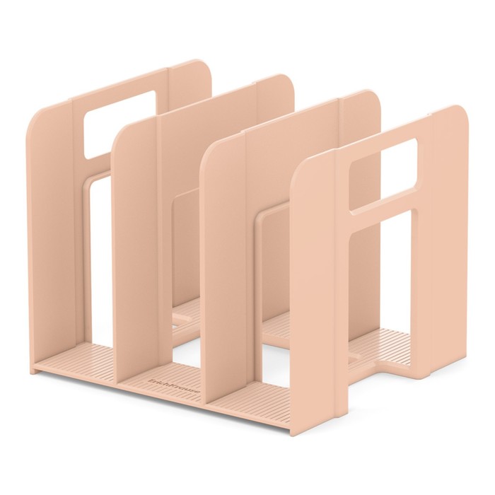 фото Подставка для бумаг пластиковая erichkrause® techno, powder, розовый