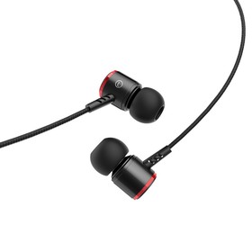 

Наушники Hoco M42, проводные, вакуумные, микрофон, jack 3.5 mm, 1.2 м, черные