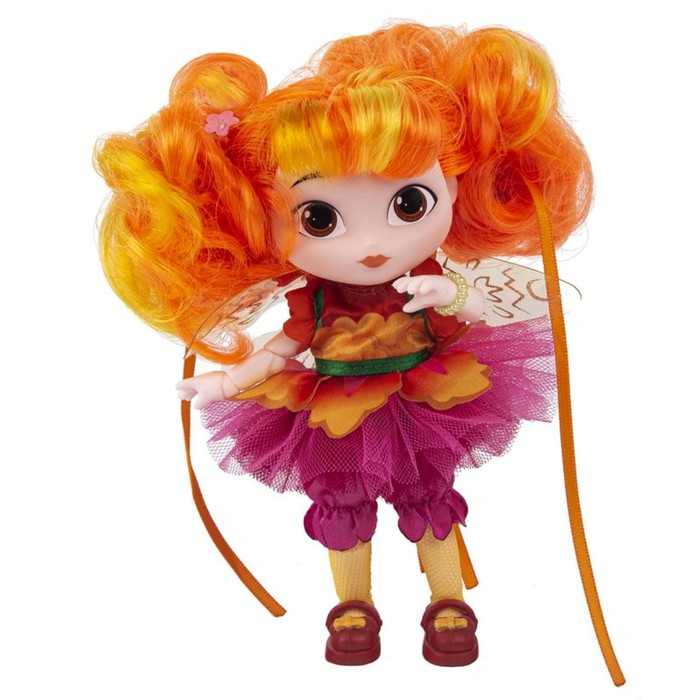 цена Кукла шарнирная «Фея в бальном платье. Аленка», 13 см