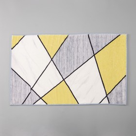 

Коврик для ванной Доляна «Геометрик», 50×80 см