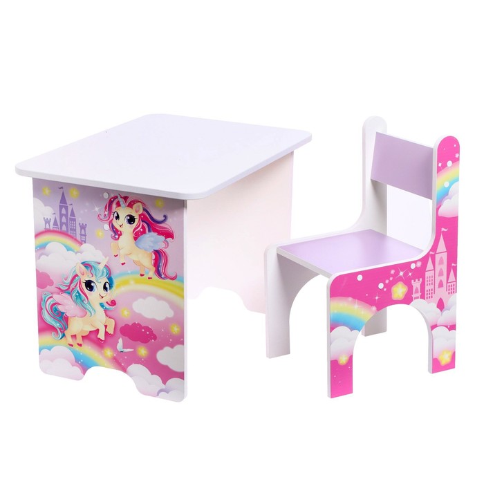 Комплект детской мебели «Пони» комплект детской мебели с азбукой бежевый