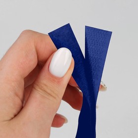

Липучка, 20 мм × 25 см, цвет синий