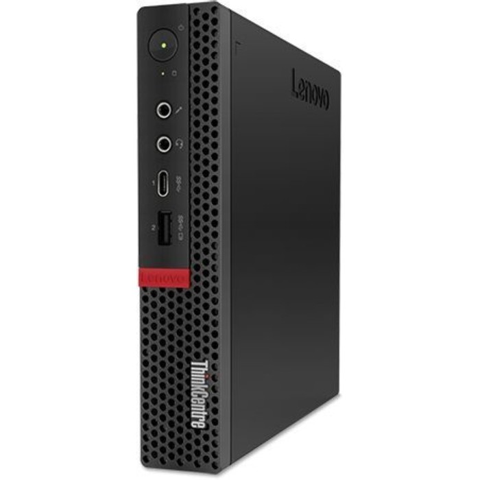 фото Компьютер lenovo tiny m720q slim,i5 9400t,8гб,ssd 256гб,uhdg 630,win 10,wi-fi,bt,65w, чёрный 77349