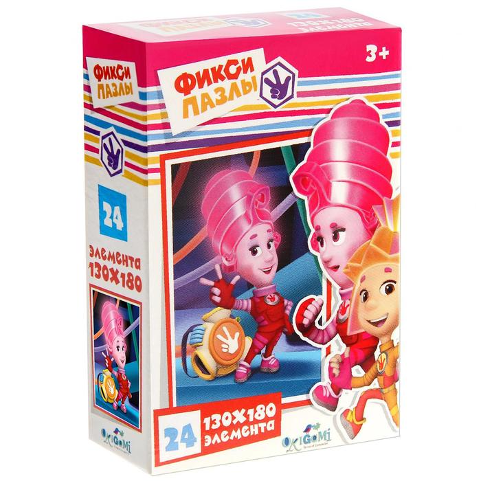 Мини-пазл "Фиксики", 24 элемента, МИКС