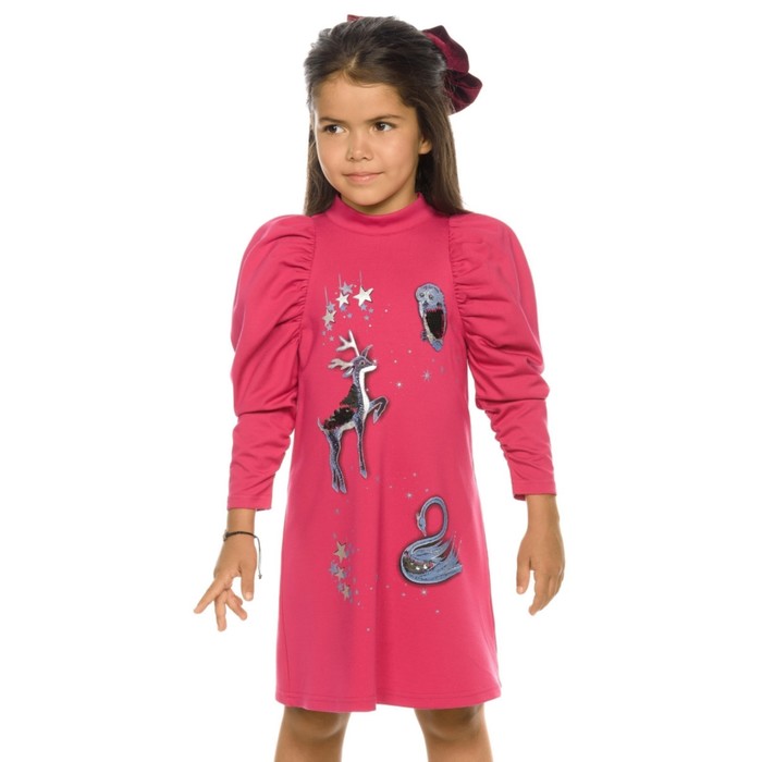 Платье для девочек, рост 98 см, цвет вишнёвый платье для девочек рост 116 см цвет вишнёвый