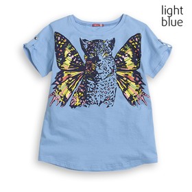 

Футболка для девочек, рост 140 см, цвет light blue