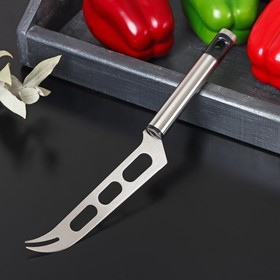 Нож для сыра Доляна Fargo, 26×3×2 см, нержавеющая сталь, цвет хромированный Ош