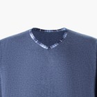 Комплект (футболка/шорты) мужской, цвет серо-голубой, размер 60 - Фото 2