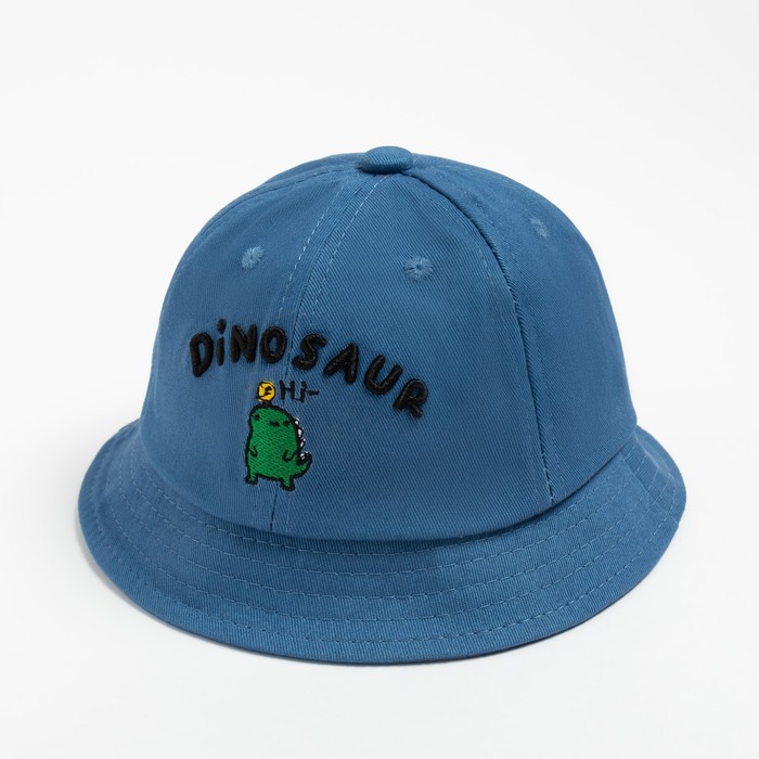 

Панама для мальчика MINAKU "Dinosaur", цв. синий, р-р 48