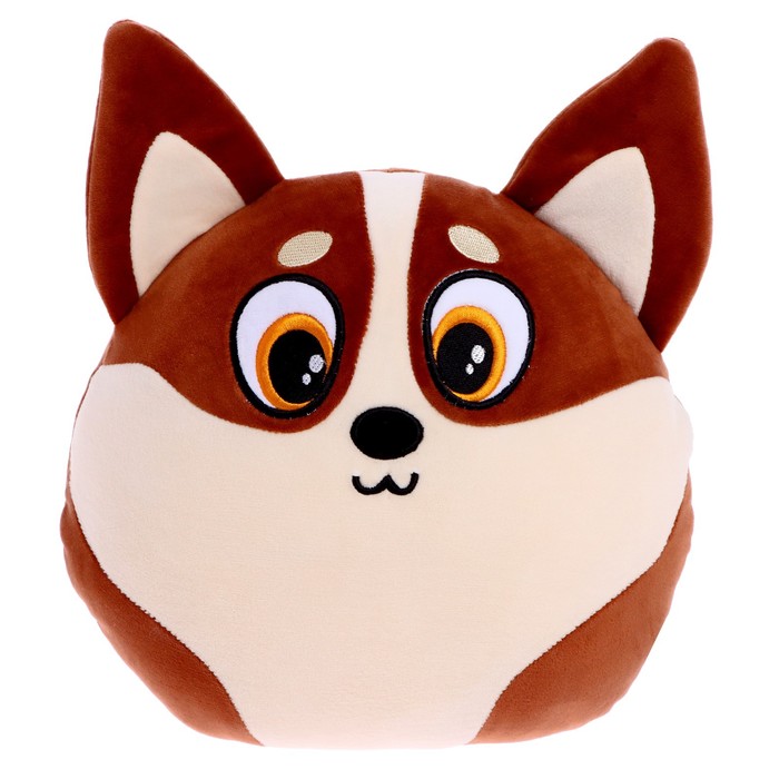 цена Мягкая игрушка-подушка «Собака Корги», 30 см
