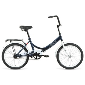Велосипед 20' Altair City, 2022, цвет темно-синий/белый, размер 14' Ош