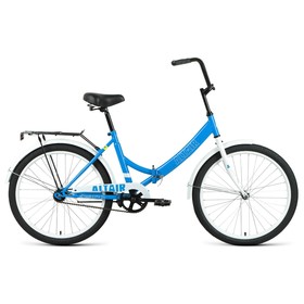 Велосипед 24' Altair City, 2022, цвет голубой/белый, размер 16' Ош