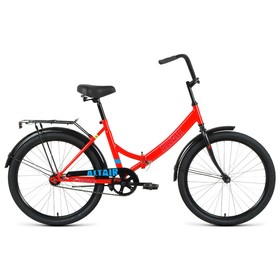 Велосипед 24' Altair City, 2022, цвет красный/голубой, размер 16' Ош