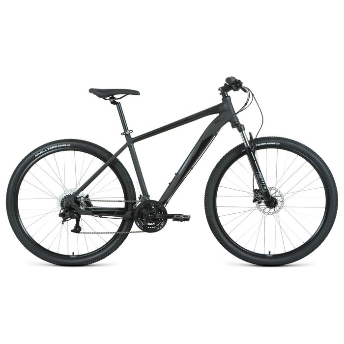 фото Велосипед 29" forward apache 3.2 hd, 2022, цвет черный матовый/черный, размер 17"
