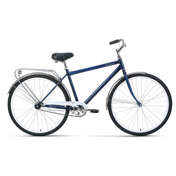 фото Велосипед 28" forward dortmund 1.0, 2022, цвет темно-синий/белый, размер 19"