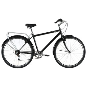 Велосипед 28' Forward Dortmund 2.0, 2022, цвет черный/белый, размер рамы 19' Ош