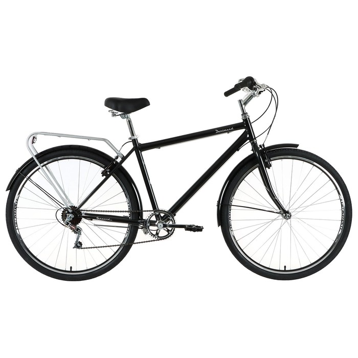 фото Велосипед 28" forward dortmund 2.0, 2022, цвет черный/белый, размер 19"
