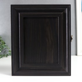 

Ключница с картинкой внутри Венге 31,5х26,5х5 см
