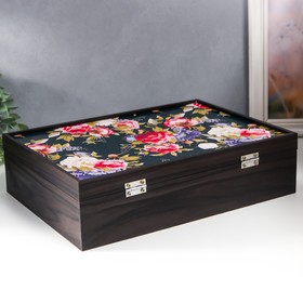 

Шкатулка Венге 25,5х35х9 см МИКС