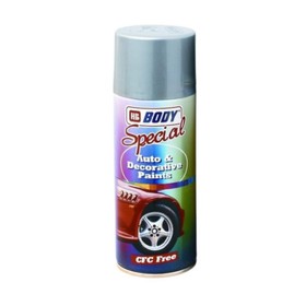 

Аэрозольная краска для дисков BodyALU 311, серебро матовое, 0,4 л