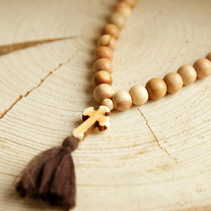 Чётки «Крест», диаметр бусины 10 мм