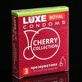 Презервативы LUXE ROYAL Cherry Collection, 3шт. Ош