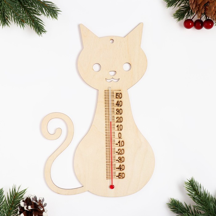 фото Термометр "кошка" 25,1х16,4 см добропаровъ